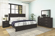 Belachime Black Panel Bedroom Set - Gate FurnitureBedroom Set