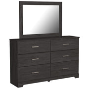 Belachime Black Panel Bedroom Set - Lara FurnitureBedroom Set