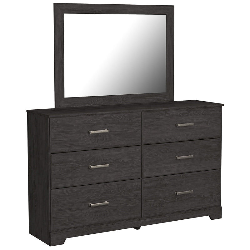 Belachime Black Panel Bedroom Set - Lara FurnitureBedroom Set