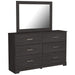 Belachime Black Panel Bedroom Set - Gate FurnitureBedroom Set
