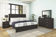 Belachime Black Panel Bedroom Set - Lara FurnitureBedroom Set
