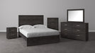 Belachime Black Panel Bedroom Set - Gate FurnitureBedroom Set