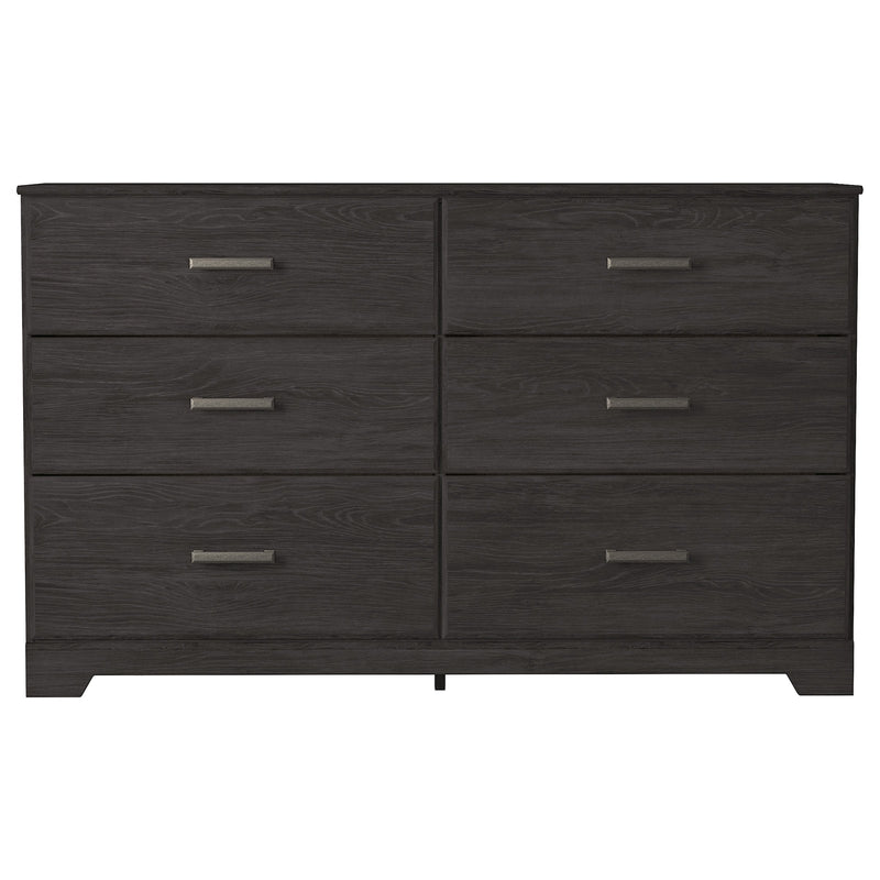 Belachime Black Panel Bedroom Set - Lara FurnitureBedroom Set