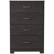 Belachime Black Panel Youth Bedroom Set - Lara FurnitureYouth Bedroom Set