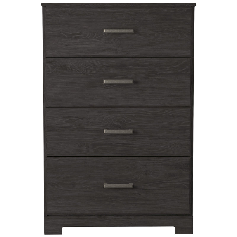 Belachime Black Panel Youth Bedroom Set - Lara FurnitureYouth Bedroom Set