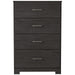 Belachime Black Panel Youth Bedroom Set - Gate FurnitureYouth Bedroom Set