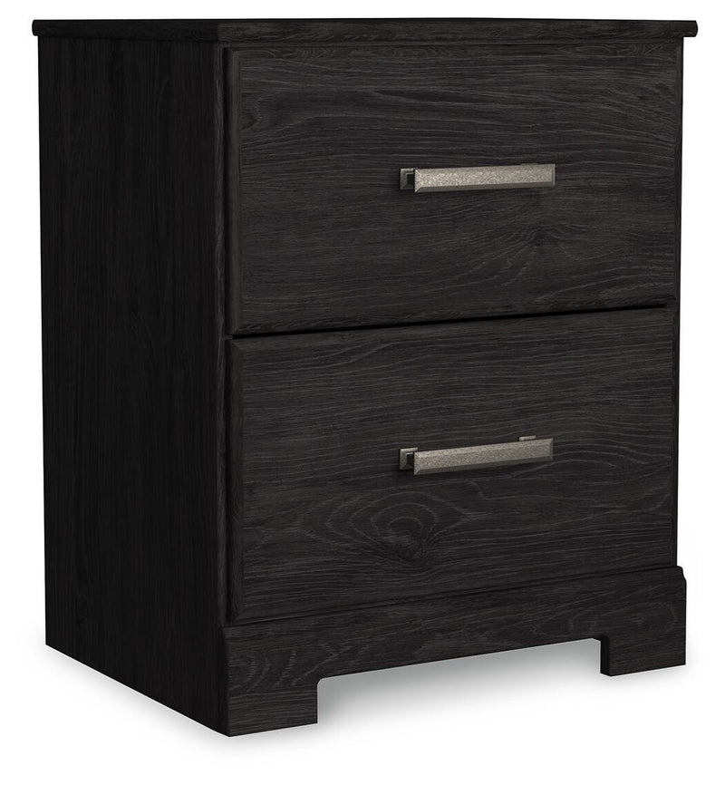 Belachime Charcoal King Panel Bed, Dresser, Chest and 2 Nightstands - B2589B14