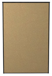 Belachime Full Panel Bed with Mirrored Dresser and Chest in Charcoal - PKG018415