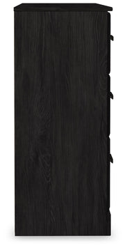 Belachime Queen Panel Bed with Dresser and Nightstand in Charcoal from Ashley - Lara Furniture