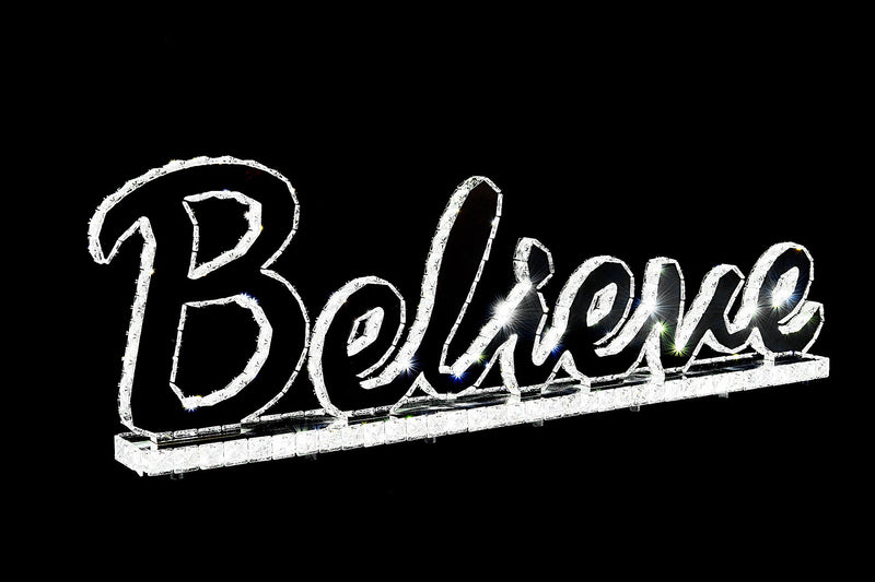 Believe Silver Led - BELIEVE-LED