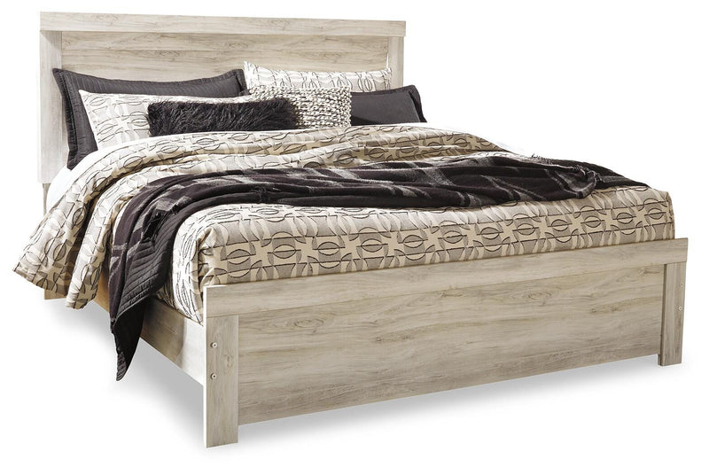 Bellaby King Panel Bed and 2 Nightstands - B331B25