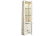 Bellaby Whitewash 4 - Piece Entertainment Center with Fireplace - Gate FurnitureEntertainment Center