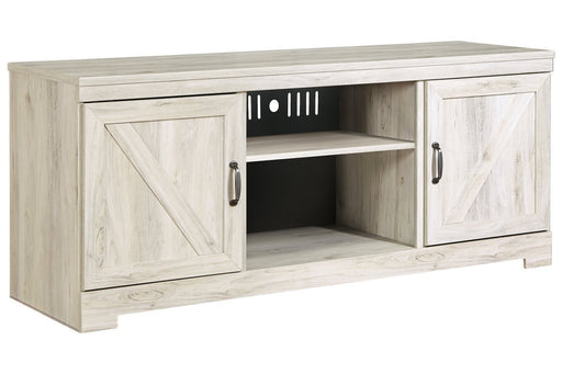 Bellaby Whitewash 63" TV Stand - Lara FurnitureEntertainment Center