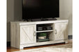 Bellaby Whitewash 63" TV Stand - Gate FurnitureEntertainment Center
