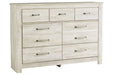 Bellaby Whitewash Dresser - Gate FurnitureDresser