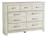 Bellaby Whitewash Dresser - Gate FurnitureDresser