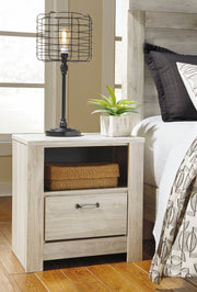Bellaby Whitewash Footboard Storage Platform Bedroom Set - Lara FurnitureBedroom Set