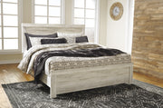 Bellaby Whitewash King Panel Bed - Lara FurnitureKing Bed