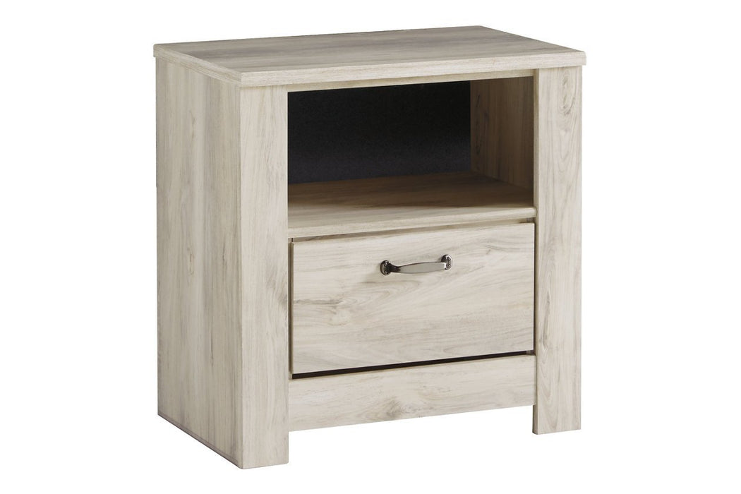 Bellaby Whitewash Nightstand - Gate FurnitureNightstand