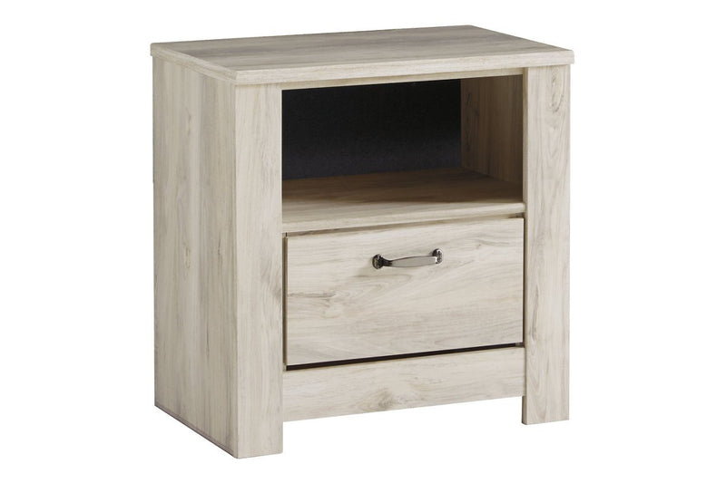 Bellaby Whitewash Nightstand - Lara FurnitureNightstand