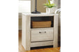Bellaby Whitewash Nightstand - Gate FurnitureNightstand