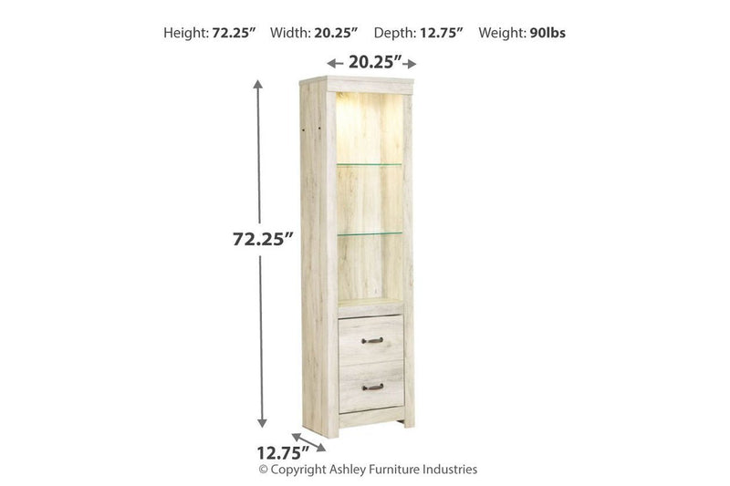 Bellaby Whitewash Pier - Lara FurnitureEntertainment Center