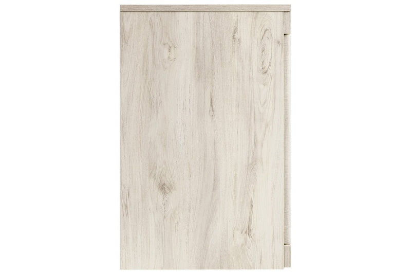 Bellaby Whitewash TV Stand with Electric Fireplace - Lara FurnitureTV Stand