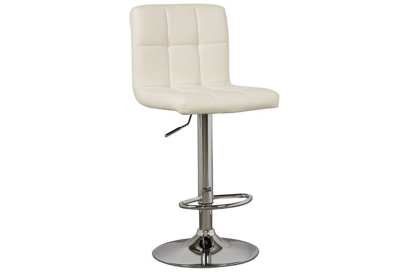 Bellatier Bone Adjustable Height Bar Stool (Set of 2) - Lara FurnitureBarstool