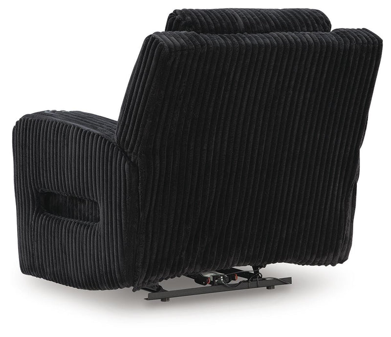 Belvarrow Black Power Recliner - PC6420213