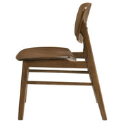 Benford Dining Side Chair Wood Seat Dark Brown (Set of 2) - 193832