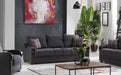 Bennett 3 Seat Sleeper (Nar Antrasit) /W S.Glory Gray Vynil - Gate FurnitureSleeper Sofa