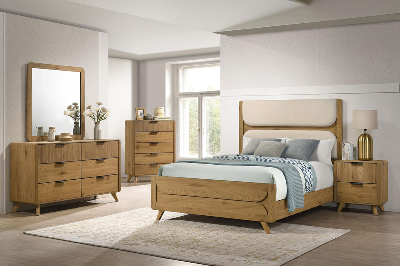 Bennett 5-drawer Bedroom Chest of Drawers Light Oak - 222905