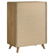 Bennett 5-drawer Bedroom Chest of Drawers Light Oak - 222905