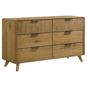 Bennett 5-piece California King Bedroom Set Light Oak - 222901KW-S5