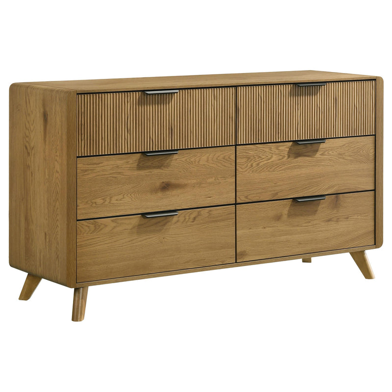 Bennett 5-piece California King Bedroom Set Light Oak - 222901KW-S5