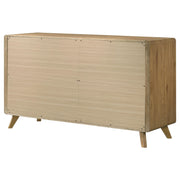 Bennett 6-drawer Bedroom Dresser Cabinet Light Oak - 222903