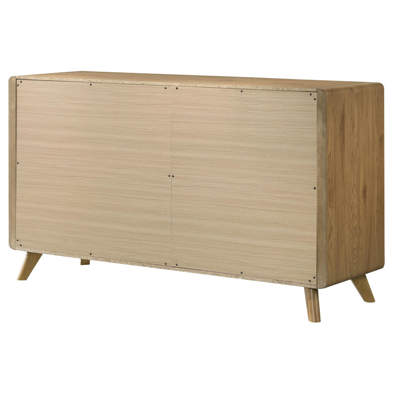 Bennett 6-drawer Bedroom Dresser Cabinet Light Oak - 222903