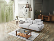 Bentley Convertible Sofa in Light Grey - 200-ELIF-BEN-A571-3