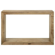 Benton Rectangular Solid Wood Sofa Console Table Natural - 704839