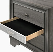 Berea - 2 Drawers Gray Nightstand - B364-N