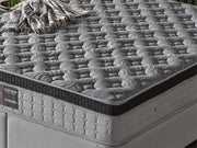 Bergama Storage Bed With Headboard - Queen in Dark Grey - 200-ELIF-BER-150-EY350-SB