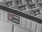 Bergama Storage Bed With Headboard - Twin in Dark Grey - 200-ELIF-BER-90-EY350-SB