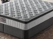 Bergama Storage Bed With Headboard - Twin in Dark Grey - 200-ELIF-BER-90-EY350-SB