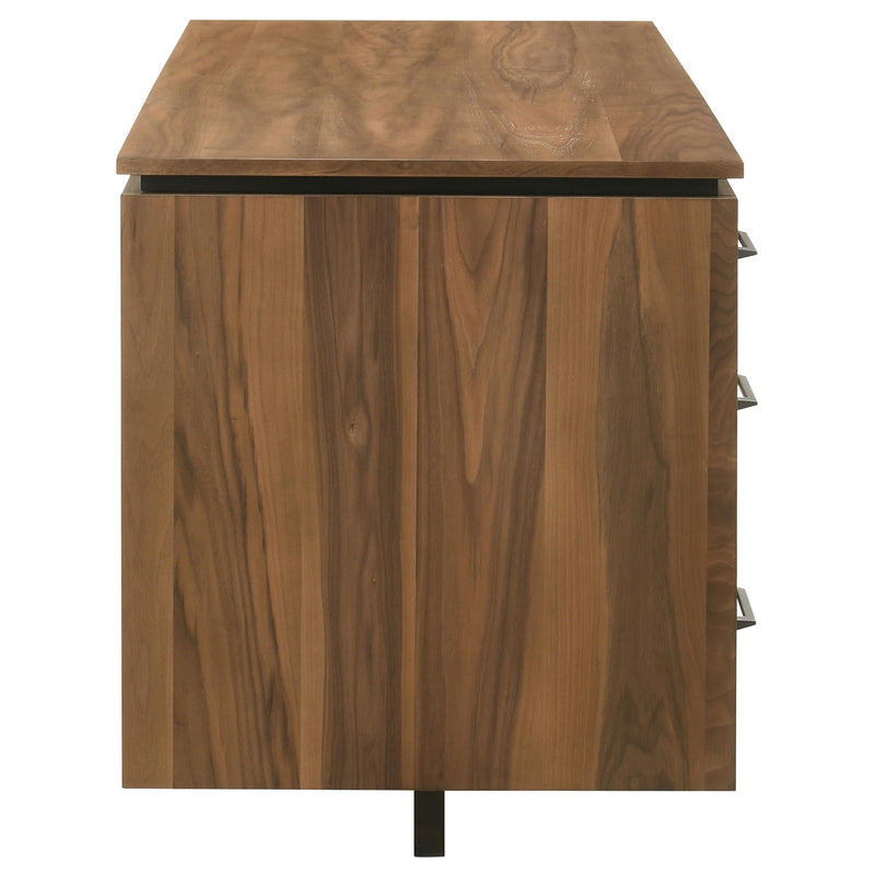 Berhalter 6-Drawer Double Pedestal File Computer Desk - 801596