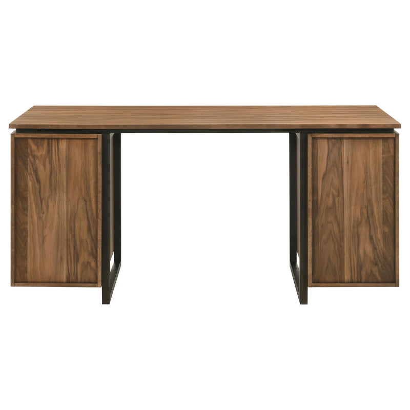 Berhalter 6-Drawer Double Pedestal File Computer Desk - 801596