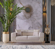 Berlin 3-pieces (Sofa & 2 Chair)Livingroom Set Beige in Beige - 101-BER-LV925-311