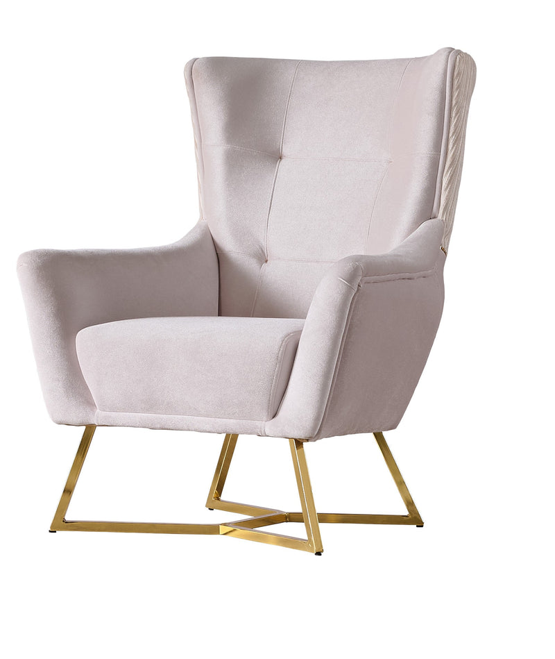 Berlin 3-pieces (Sofa & 2 Chair)Livingroom Set Beige in Beige - 101-BER-LV925-311