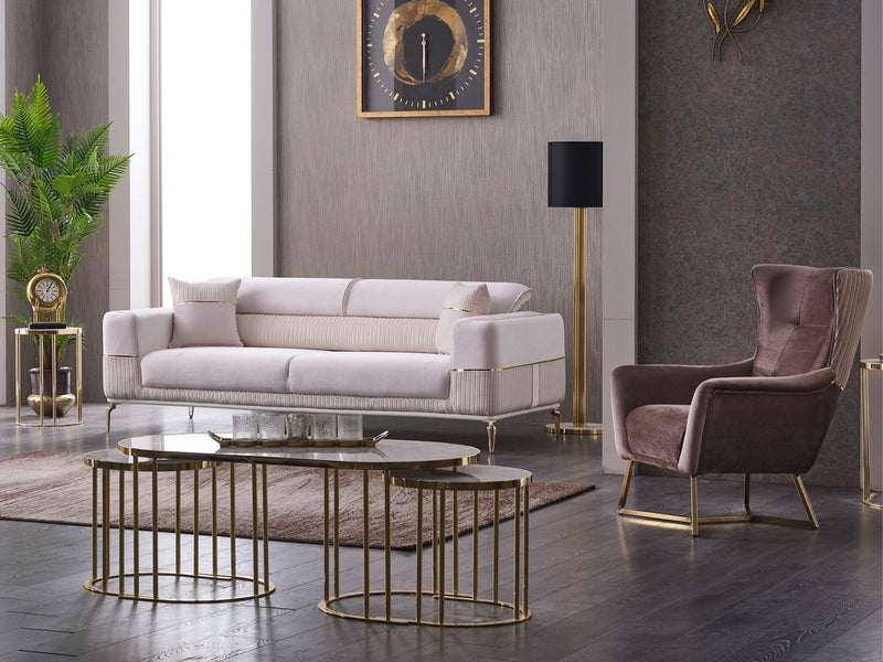 Berlin 92" Wide Extendable Sofa - Sofas