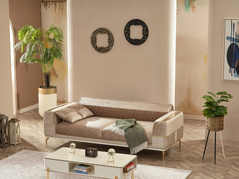 Berlin 92" Wide Extendable Sofa - Sofas