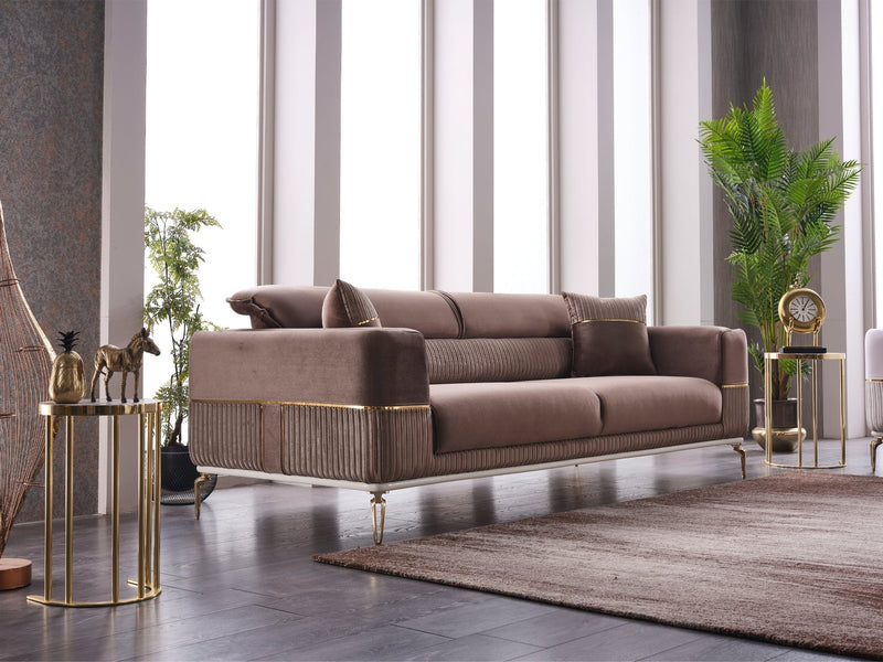 Berlin 92" Wide Extendable Sofa - Sofas